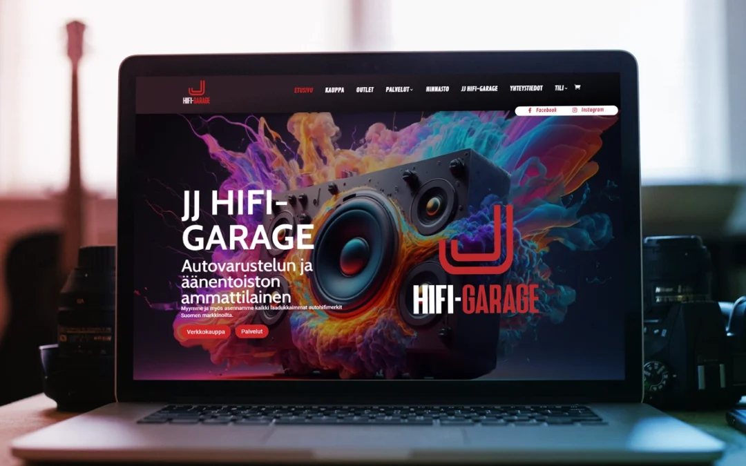 JJ Hifi-Garage – uusi omistaja & uudet nettisivut ja verkkokauppa